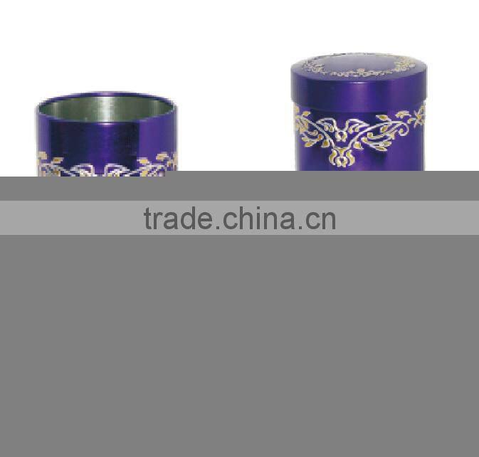 recyclable round tea packaging box