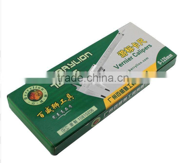 Berrylion tools 150mm fine adjustment cheap price caliper for sale