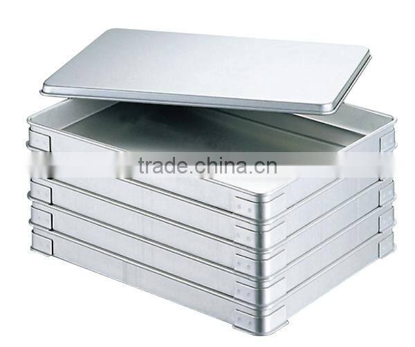 Alumite Food Container and Lid for Dumpling Gyoza Alumite Vat Professional use