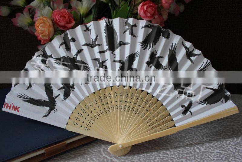 High Quality Paper Fan For Gift