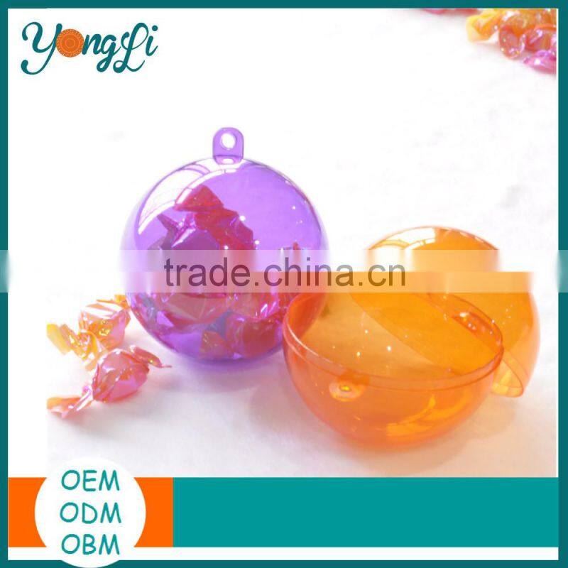 Mix Color Plastic Ball Holiday Time Christmas Decorations