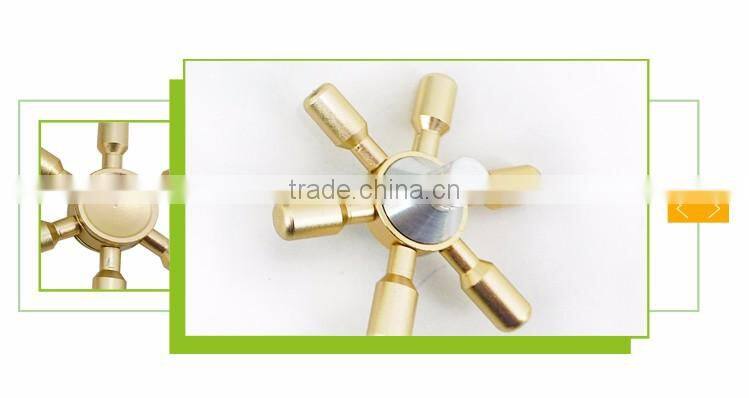 Top sale fingertip gyroscope finger top toy spinner band