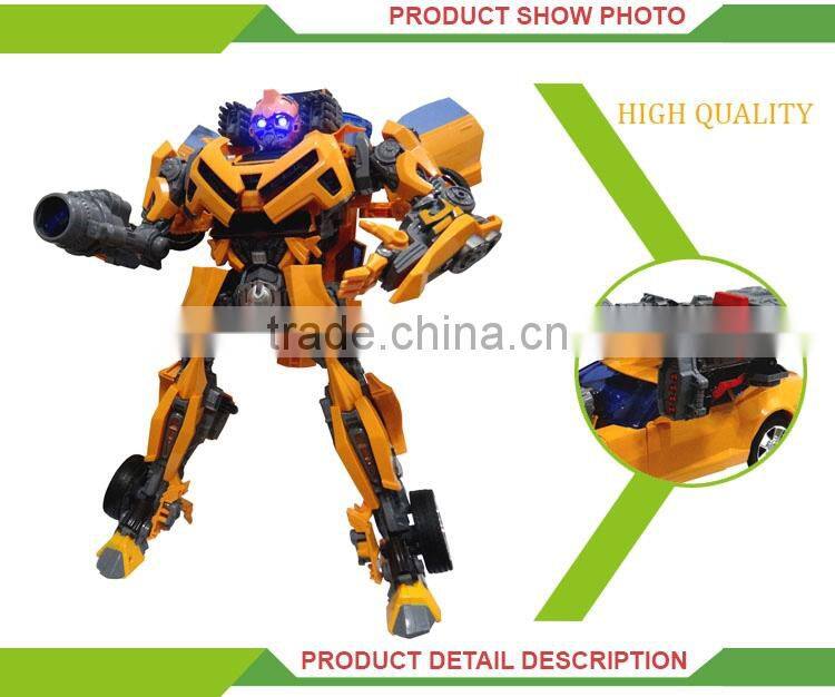 Wholesale plastic deformation models robot boy toys