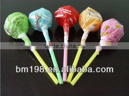 Automatic lollipop candy packing machine