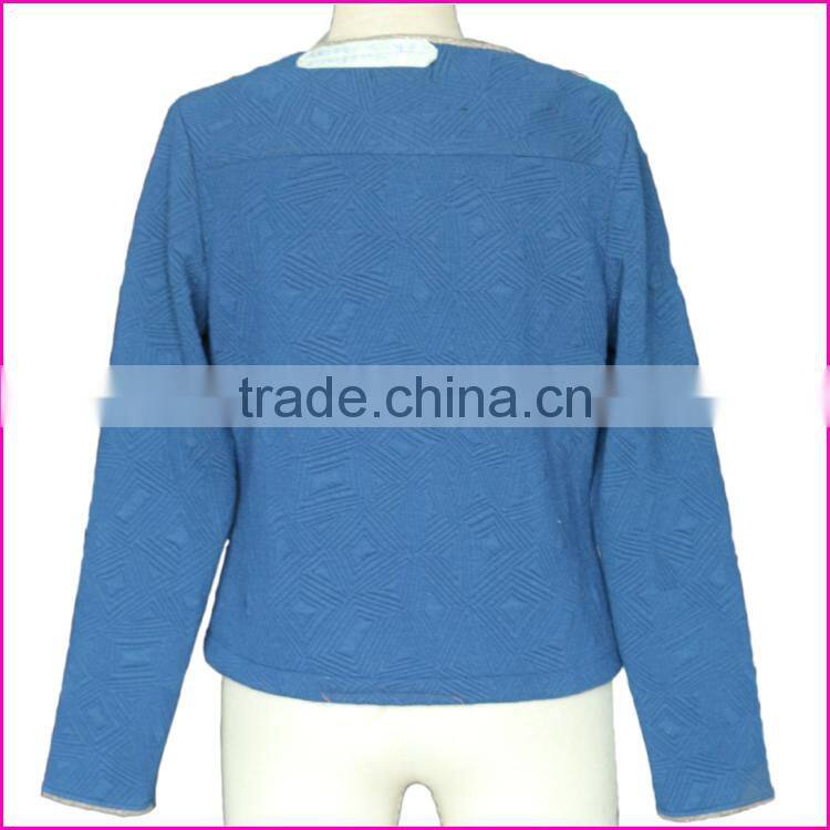 custom worsted contrast color cloak jacket for ladies cheap