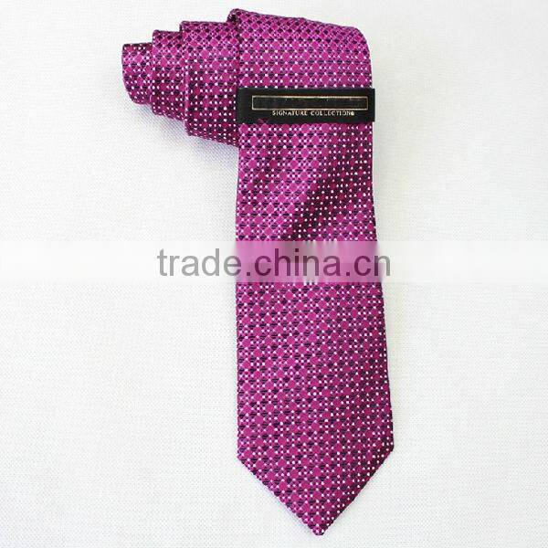 HD-T119 OEM New design men's 100% natural silk woven male neck tie