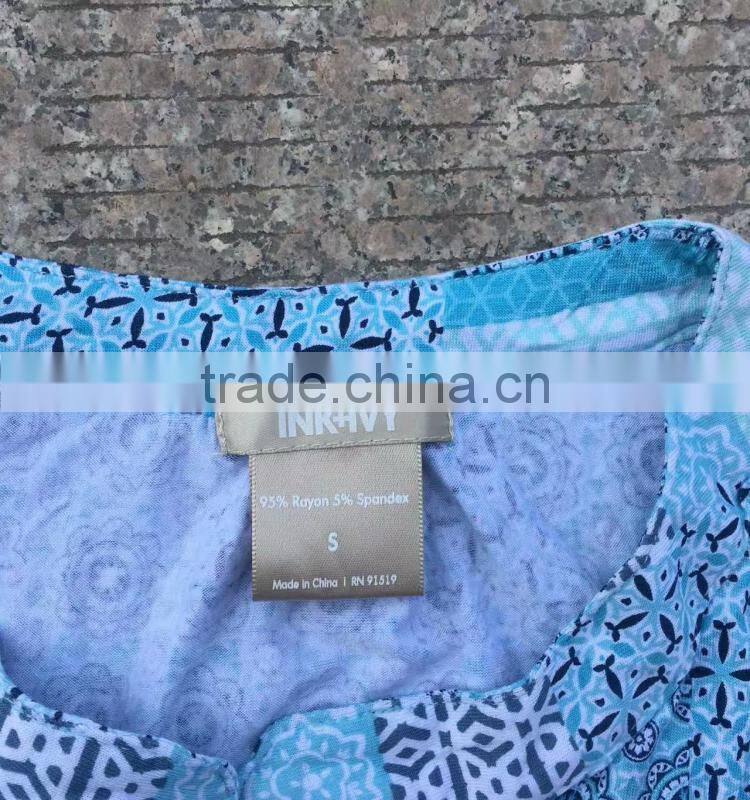 women fashion casual long tank top surplus inventory