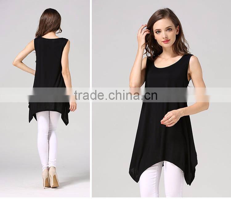 Mamalove Sleeveless Nursing Clothes Loose and Comfortable Pregnant Women T-shirts Breastfeed Top