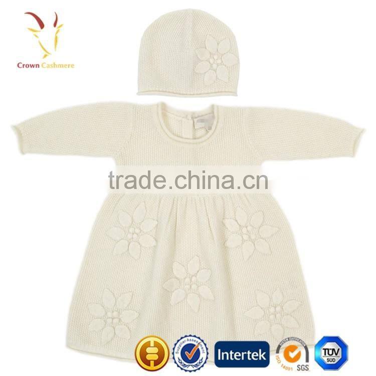 Baby Cashmere Dress,Cute Girl Dress