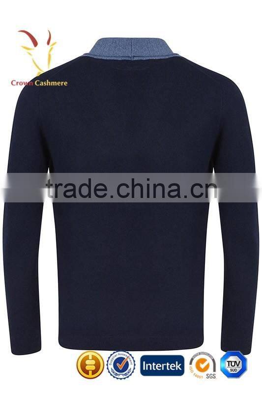 Manufacture Men Woolen Cardigan Sweater Design 2017