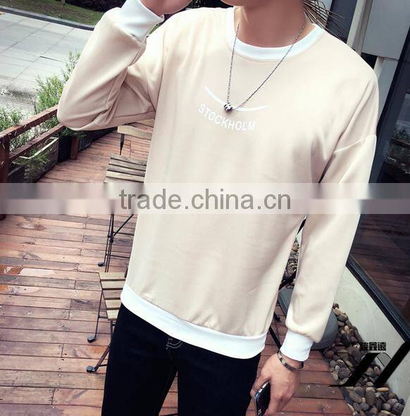 Long sleeve shirt hoodies fashion blank