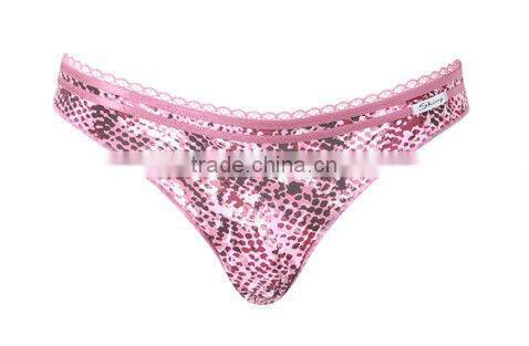 women printing bra & camisole & panty underwear set