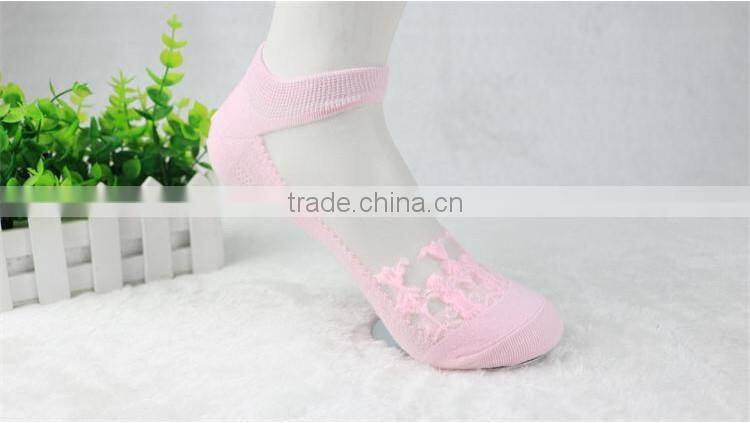 Amazing free size Womens Short Sock Women Lady Girl Summer Thin Transparent Crystal Silk Socks