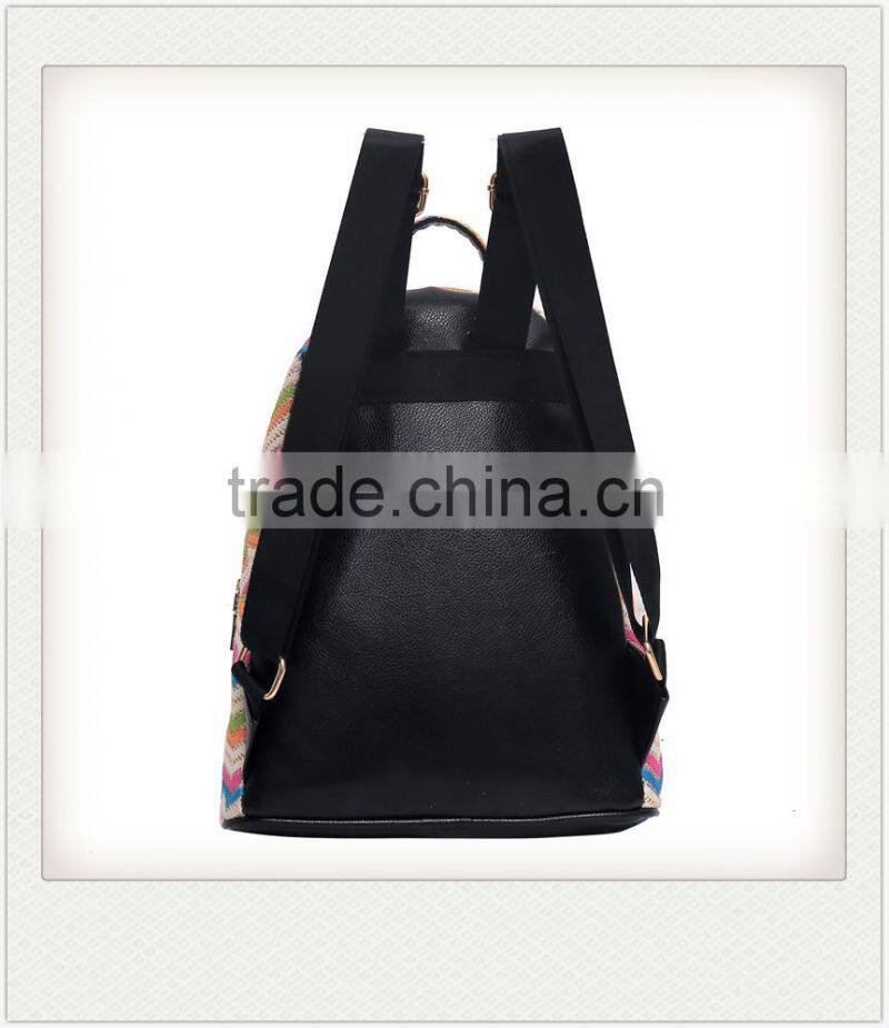 wholesale high quality chevron backpack