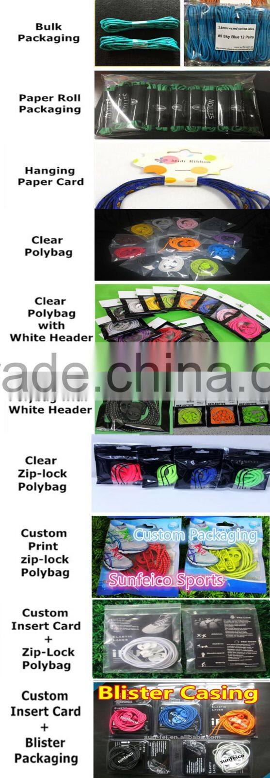 Regular Rope Laces~Sneakers Yeezy Laces With Plastic Tips~8 Colors Available