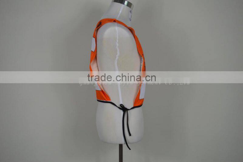 printed cotton custom made sport wear tank top in guangzhou