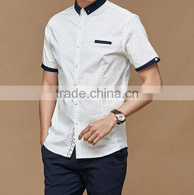 Slim Fit Mens Polka Dot Shirts