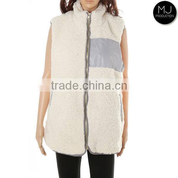 OVERSIZED Factory Wholesale Sherpa Furry Vest
