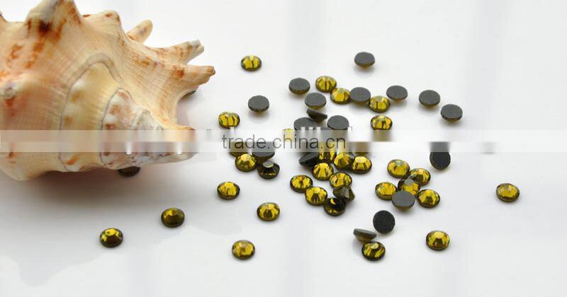 crystal glass hot fix rhinestone shiny DIY Accessories