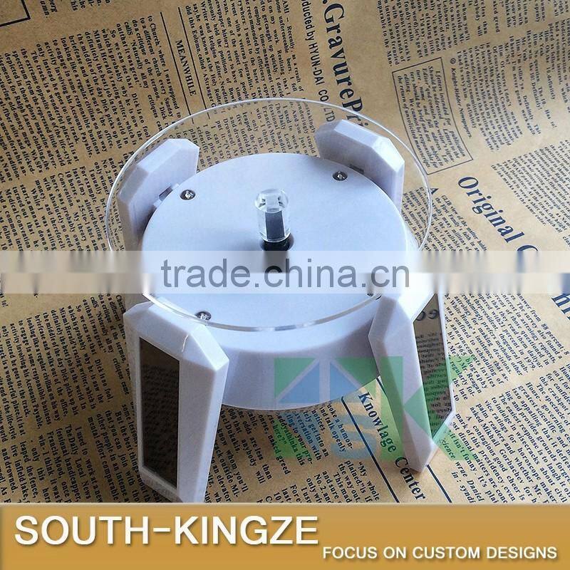 White Color Cosmetics Lipstick Plastic Display Stand