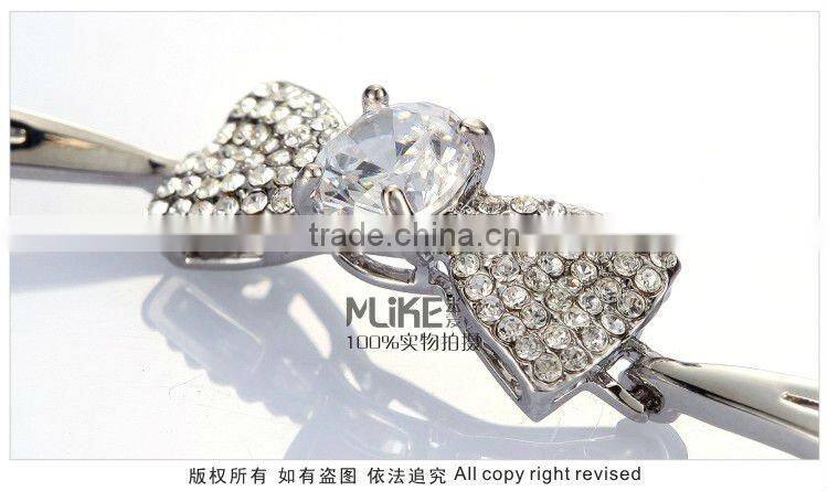 Bow-Tie 925 silver bracelet with Crystal M3007