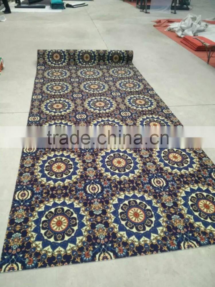 Factory Custom Design Print Mosquae Home Flooring Carpet