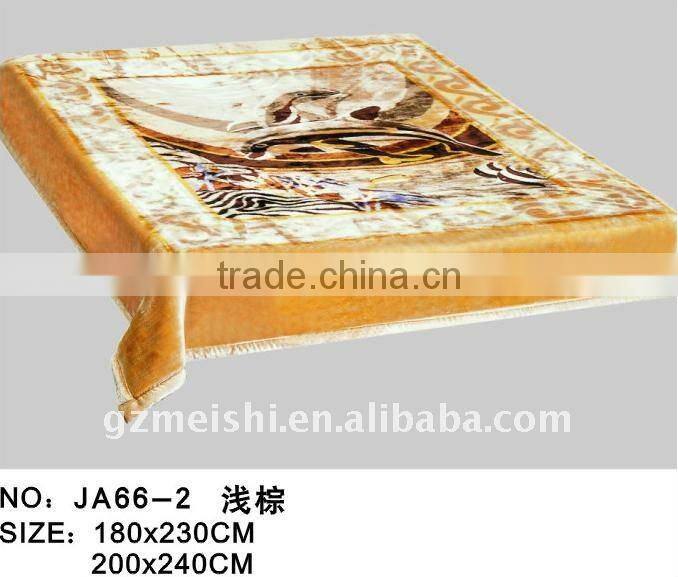 one&double layer mink blanket