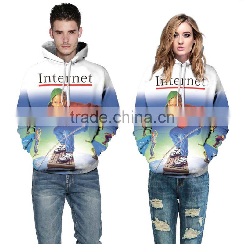 3D Printed Hoodie Sweater Sweatshirt Pullover Top