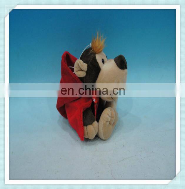 Mini Tiger Plush Animal Toys with Red Hat/ Animal Toys