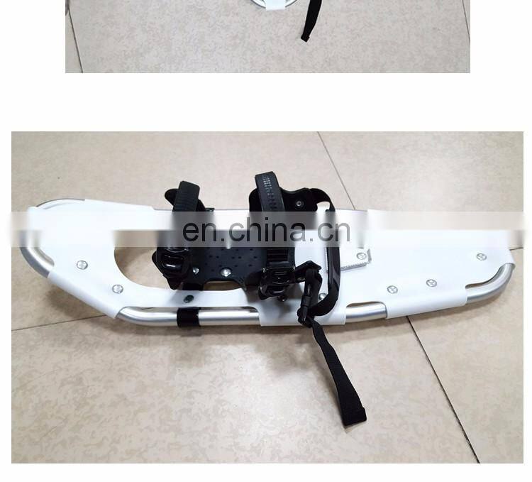 winter sports camping hiking snowshoes with aluminium frame and HDPE decking