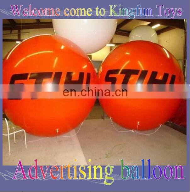 Advertising inflatable helium balloon
