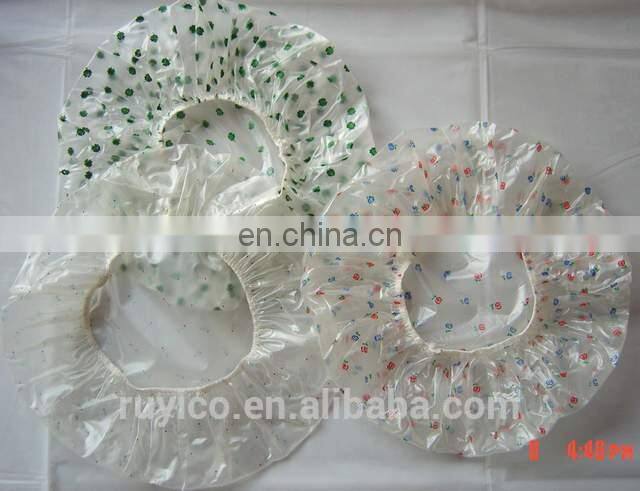 PE shower caps customized