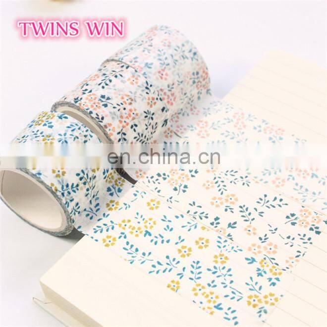 China on line hot-selling multi colored masking tape wholesale printed waterproof kraft paper self adhesive tape