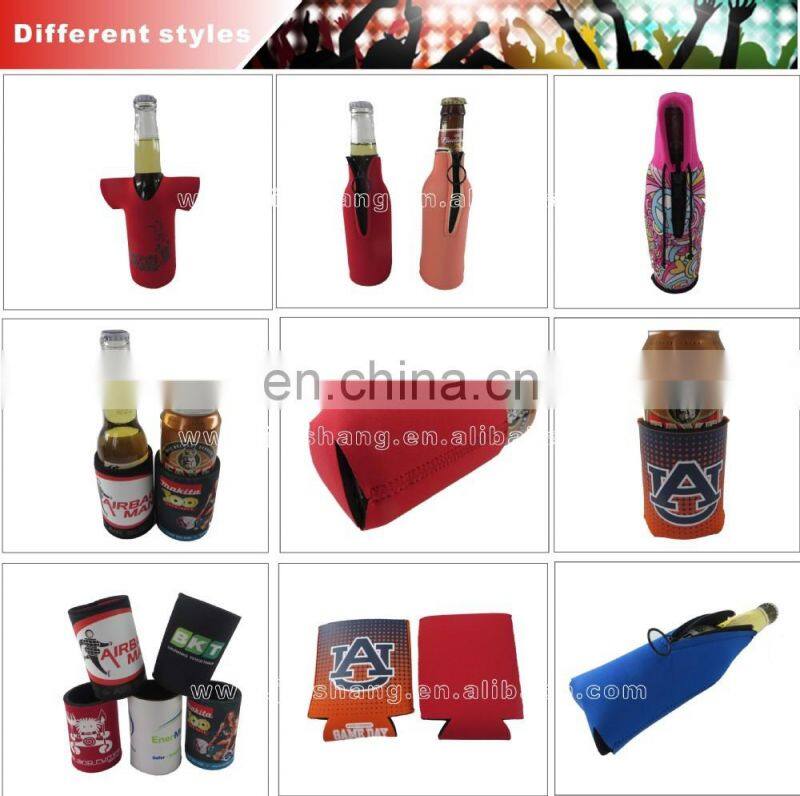 Foam printing neoprene 1.5L bottle holder for beer