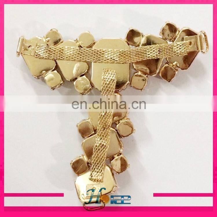 factory supply cheap rhinestone slipper accessories sandal decoration