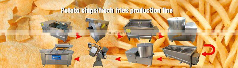 potato chips snack food processing equipment| frozen french fries production line