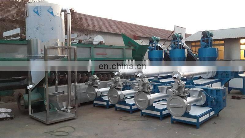 Plastic granules extrusion plant Lldpe film pelletizer machine