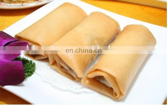 Manufacture Dough sheet meat roll spring roll samosa skin making machine