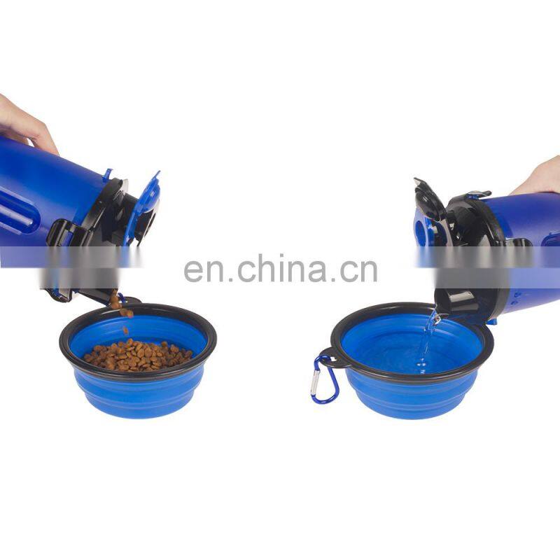 Plastic Travel Drink Feeder Portable Cat Pet Dog Water Bottle