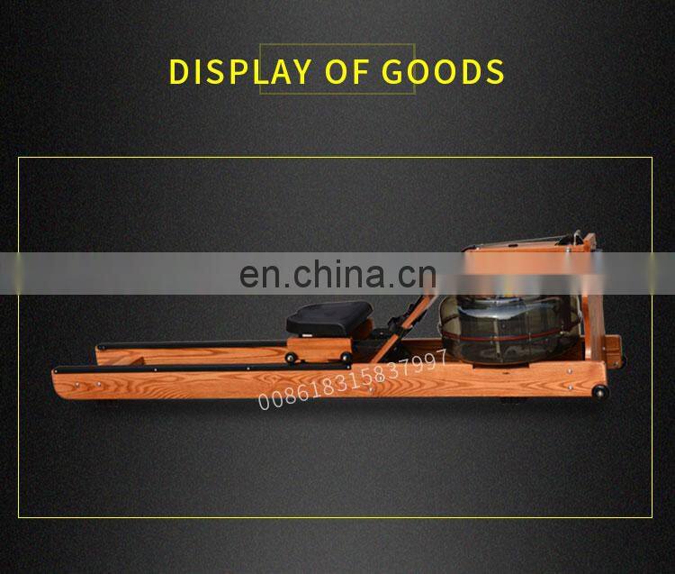 Aerobic exercise water rower /water resistance rowing machine