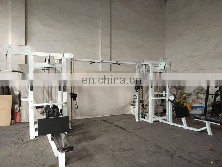 High quality with good price body building 8 station multi exercise commercial fitness gym equipment SE57