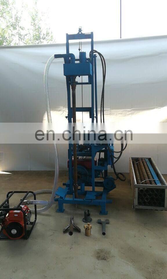 Factory price 100m depth borehole digging machine with diesel engine