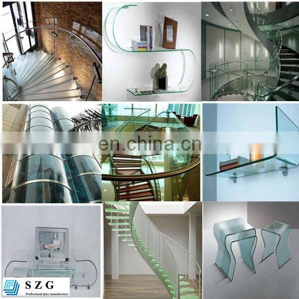 China high quality curved glass console table supplier