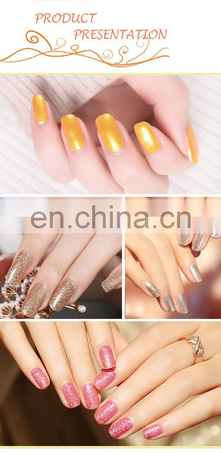 soak off uv led color RONIKI Fashion series Three step Nail Gel Polish