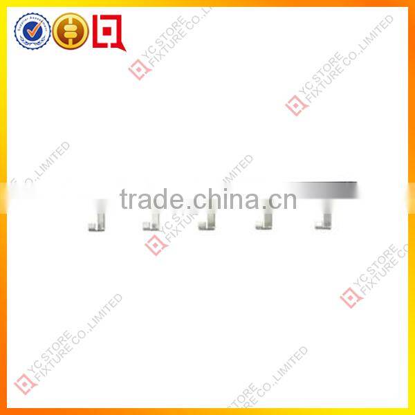 Convenient stainless steel wall-mounted hanging hat rack