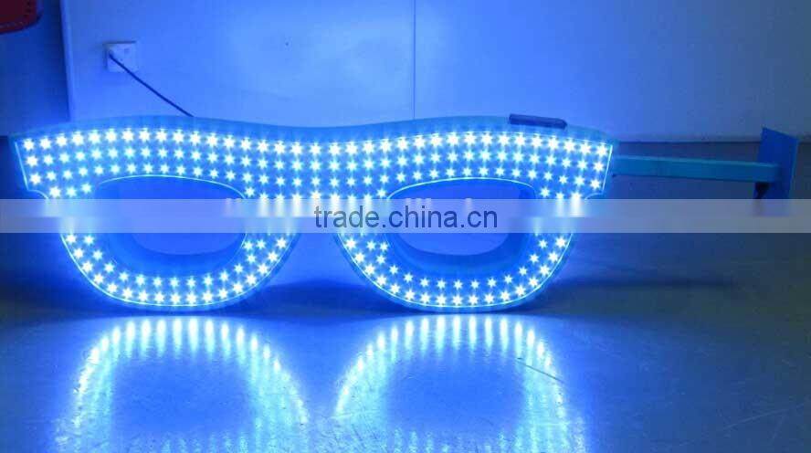 Remote control LED neon sign for opticial led neon glasses screen sign board