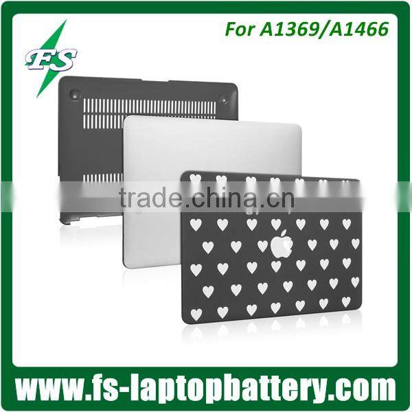 3D print Rubberized hard shell plastic cover case for Macbook AIR/PRO 13" transparant Matte hard shell cover for Macbook case