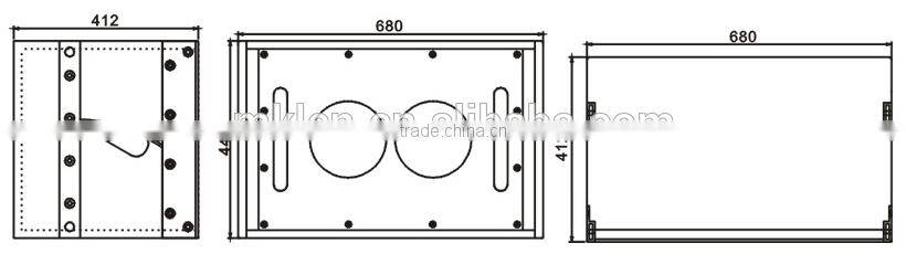 M60SUB line array subwoofer 15inch