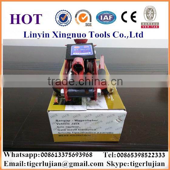 2016 arrival hot selling in China famous brand name Xingnuo 2-ton capacity red colored hydraulic car lift price