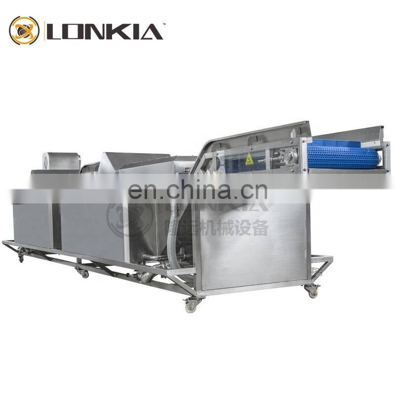 Commercial Small Fruit Bubble Washing Machine Tomatoes Pepper Bubble Washer for Fruit Vegetable